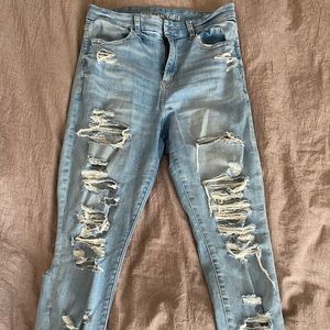 Curvy hi-rise jegging crop